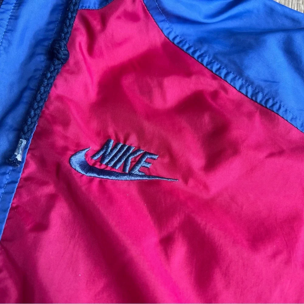 Nike vintage women XL 18/20 windbreaker pullover Colorblock 90s